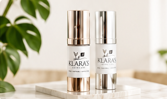 Klara's Skincare Bottles